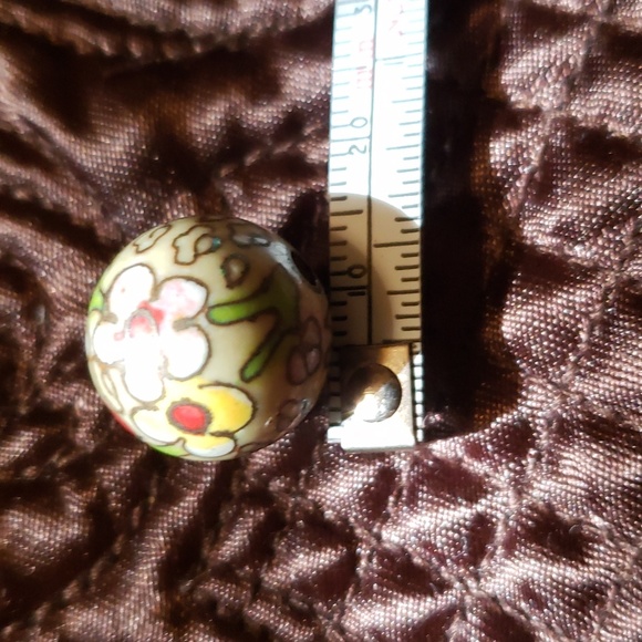 Vintage Cloisonné Bead Pendant - Picture 6 of 6